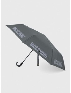 Dáždnik Moschino šedá farba, 8064