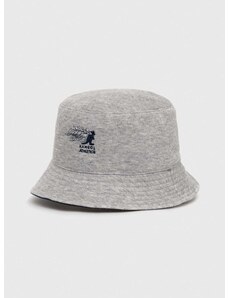 Obojstranný klobúk Kangol šedá farba