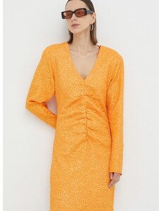 Šaty Gestuz MaisieGZ oranžová farba, mini, priliehavé