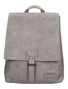 Dámsky módny batoh kabelka svetlo šedý - Enrico Benetti Kool šedá