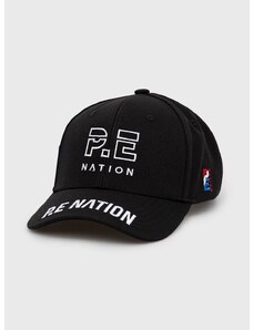 Šiltovka P.E Nation čierna farba, s nášivkou
