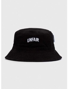 štruksový klobúk Unfair Athletics , čierna farba, bavlnený