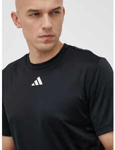 Tréningové tričko adidas Performance HIIT Base čierna farba, jednofarebné