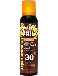 VIVACO SUN Argan SUCHÝ opaľovací olej SPF 30 s arganovým olejom - VIVACO