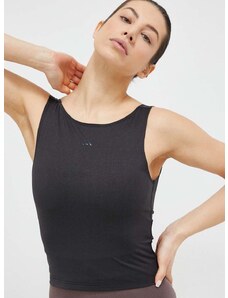 Top na jogu adidas Performance Yoga Studio čierna farba