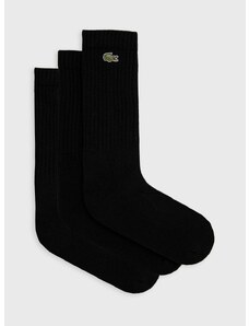 Ponožky Lacoste RA4182-8VM, pánske, čierna farba