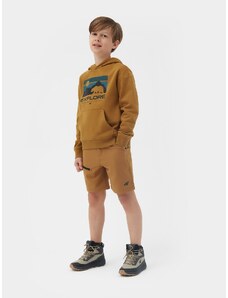 4F Chlapčenské rýchloschnúce športové šortky