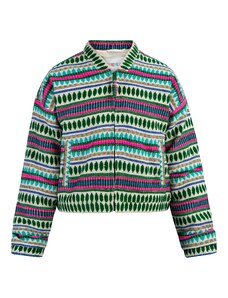 IZIA Prechodná bunda tyrkysová / zelená / pitaya