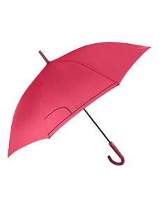 PERLETTI Dámsky automatický dáždnik COLORINO / žiarivá červená, 26291