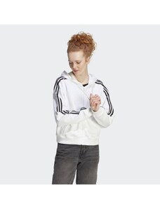 Adidas Mikina s kapucňou Essentials 3-Stripes French Terry Bomber Full-Zip