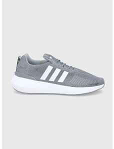 Topánky adidas Originals Swift Run GZ3495-GRETH/WHT, šedá farba
