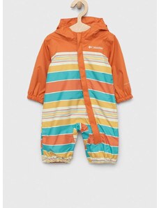 Overal pre bábätká Columbia Critter Jitters II Rain Suit oranžová farba