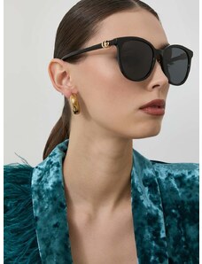 Slnečné okuliare Gucci GG1180SK dámske, čierna farba