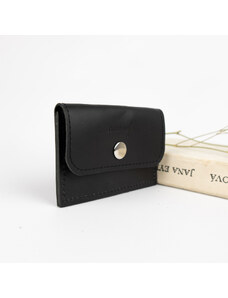 Ammyla Kožená mini peňaženka (čierna)