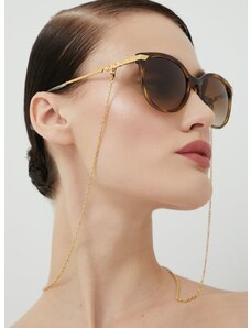 Slnečné okuliare VOGUE dámske, zlatá farba