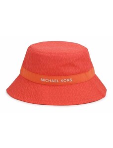 Detský klobúk Michael Kors oranžová farba