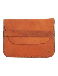 Bagind Naped - Dámsky i pánsky kožený obal na iPad hnedý, ručná výroba