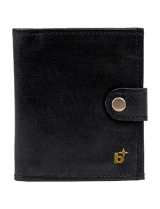 Bagind Centy Sirius - Dámska kožená peňaženka čierna, ručná výroba
