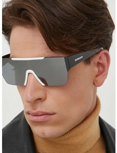 Slnečné okuliare Burberry šedá farba