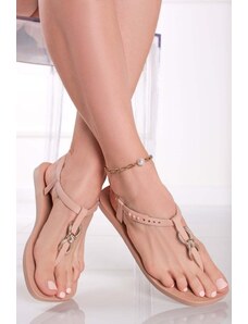 Ipanema Béžové gumené sandále Artisan
