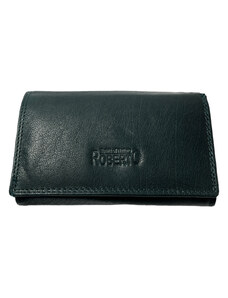 Dámská kožená peňaženka Roberto - tmavozelená 3173
