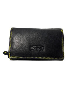 Dámská kožená peňaženka Roberto - žltá 3173