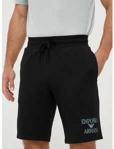 Šortky Emporio Armani Underwear čierna farba