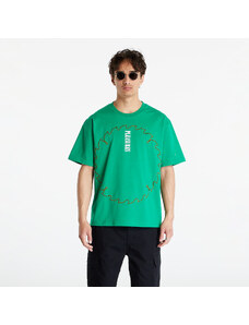Pánske tričko PLEASURES Saw Heavyweight T-Shirt Green