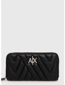 peňaženka Armani Exchange dámsky, čierna farba, 948068 2F745 NOS