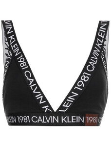 Calvin Klein dámska čierna športová podprsenka