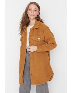 Trendyol Zimná bunda - hnedá - Basic