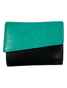 Dámská kožená peňaženka Roberto - modrá 2498