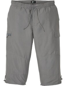 bonprix 3/4 nohavice s komfortným strihom, Regular Fit, farba šedá