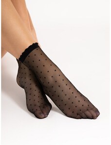 Dámske silonkové ponožky FiORE Bella 20 DEN UNI, Nero