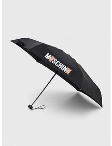 Detský dáždnik Moschino čierna farba, 8550