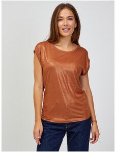 Brown T-shirt ORSAY - Women