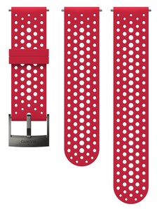Remienok Suunto 24mm Athletic 1 Silicone Strap Red Grey Size S+M