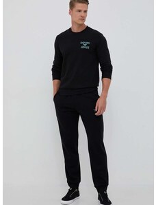 Tepláková súprava Emporio Armani Underwear čierna farba