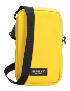 Beagles Žltá vodeodolná kabelka na mobil „Trendy“