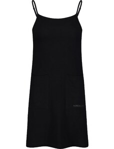 Nordblanc Čierne dámske šaty BEACHWAVES