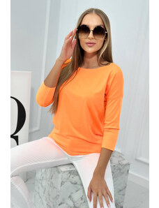 Fashion L&L Dámske tričko Casual - neonová oranžová