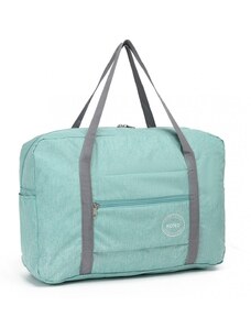 KONO Cestovná taška, skladateľná, odolná voči vode, zelená