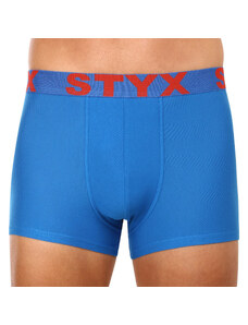3PACK pánske boxerky Styx športová guma nadrozmer modré (3R96879) 5