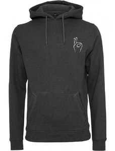 MISTER TEE Easy Sign Hoody - charcoal