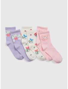 GAP Kids' High Socks, 3pcs - Girls