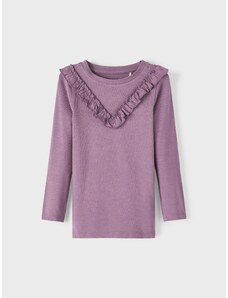 Dievčenské fialové tričko NAME IT