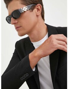 Slnečné okuliare Versace čierna farba