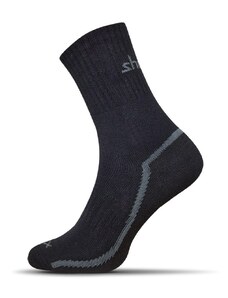 Buďchlap Čierne pohodlné pánske ponožky Sensitive