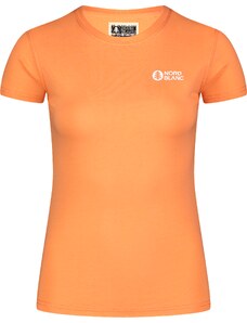 Nordblanc Oranžové dámske tričko z organickej bavlny SUNSHINE