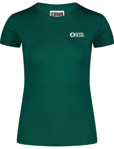 Nordblanc Zelené dámske tričko z organickej bavlny SUNSHINE